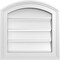 Ekena Millwork Arch Top Surface Mount PVC Gable Vent: Non-Functional, w/2"W x 1-1/2"P Brickmould Frame, 14"W x 42"H GVPAR14X4202SN - alternate 1